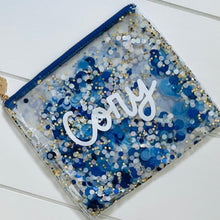 Load image into Gallery viewer, Spirit Confetti Pouch -Blue