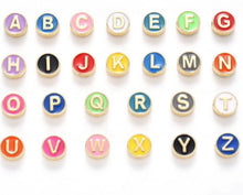 Load image into Gallery viewer, Gold Initial Bracelets