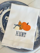 Load image into Gallery viewer, Pumpkin Trio Tea Towel
